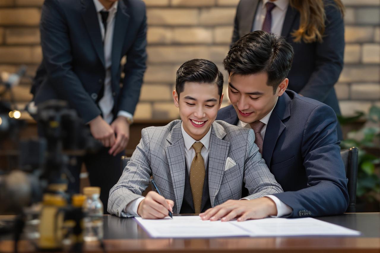 花都视频签约新生代演员陈晓宇，将出演年度大剧《山海经》